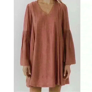 Free the Roses Women's Deep V Laced Mini Dress size Large